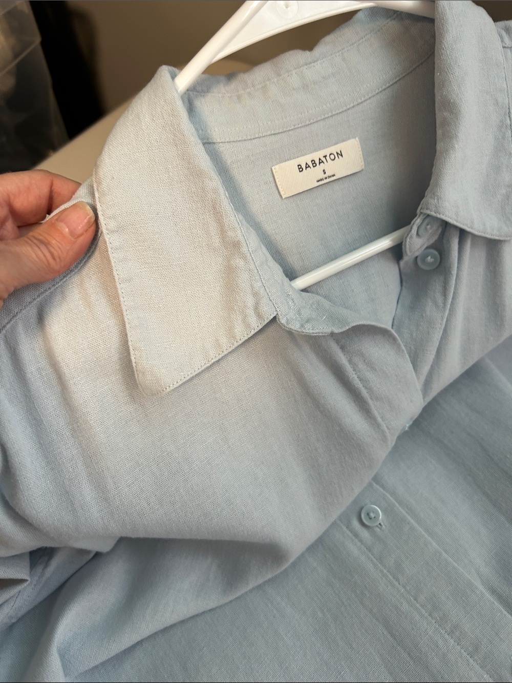 ARITZIA Babaton Linen Blend Shirt Midi Dress - Picture 10 of 12